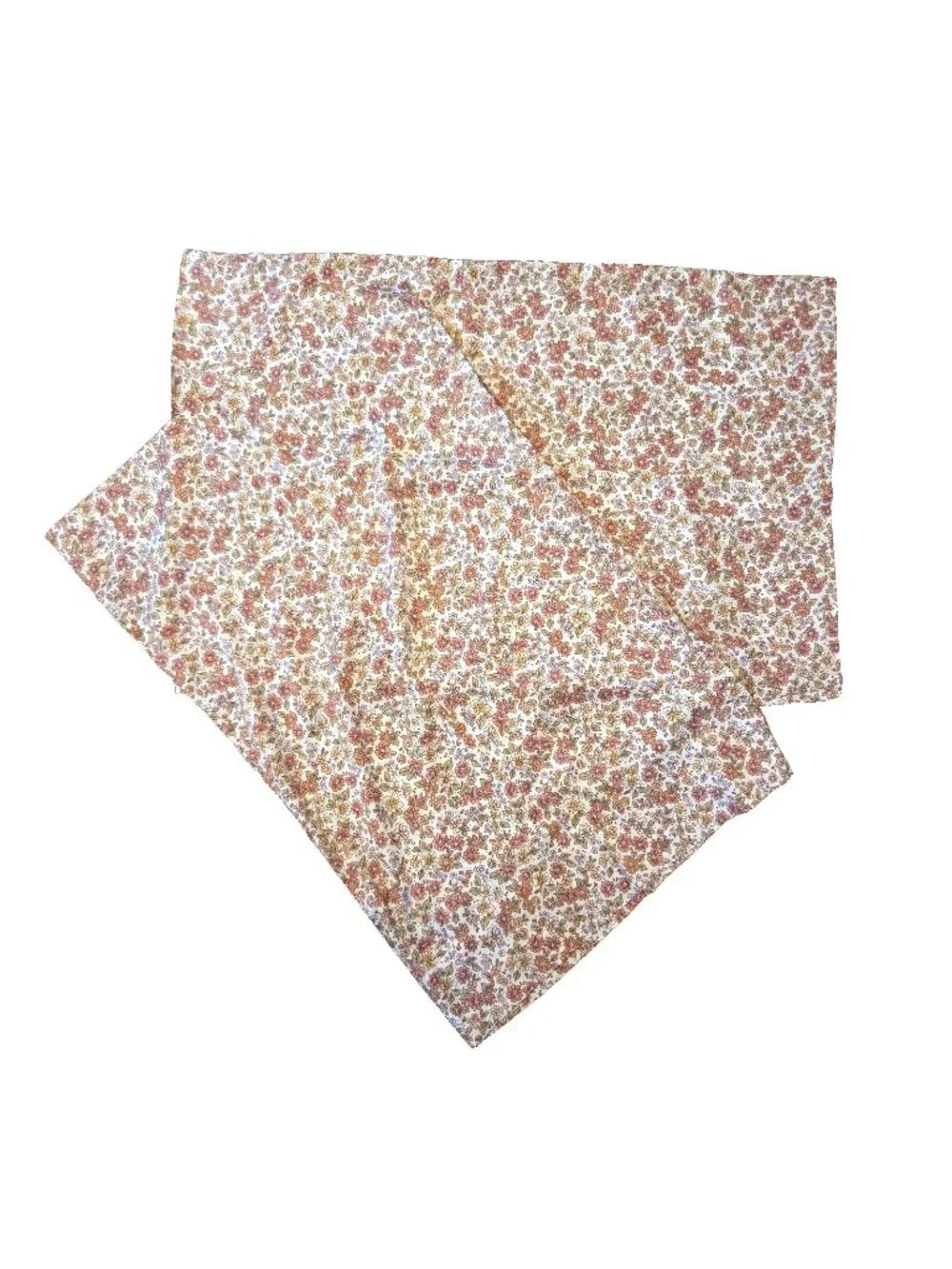 2 Queen Pillow Cases Ditsy Floral Cool Cozy NEW Home Reflections